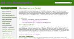 Desktop Screenshot of altomslankepiller.com